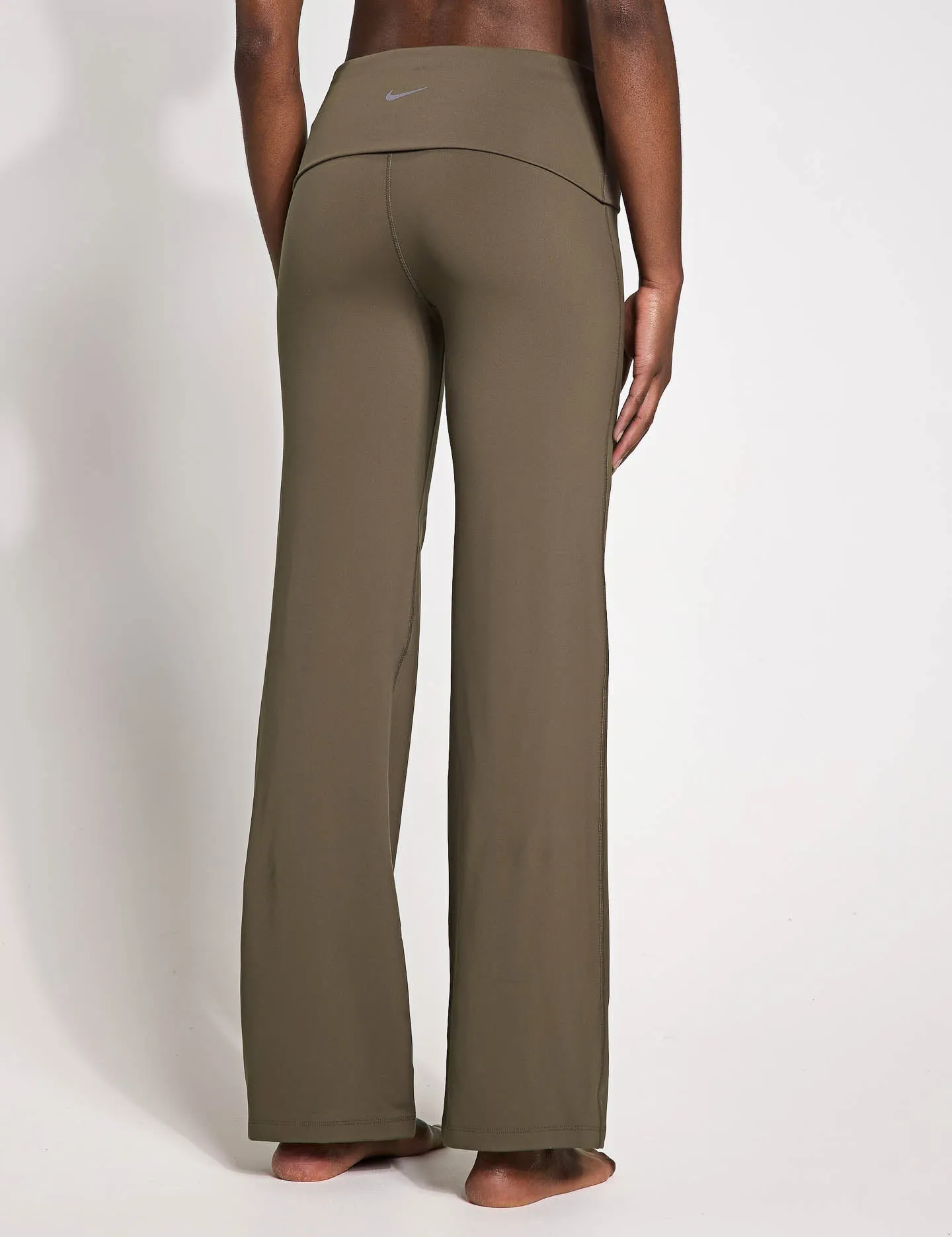 One Dri-FIT Fold-Over Pants - Ironstone/Black
