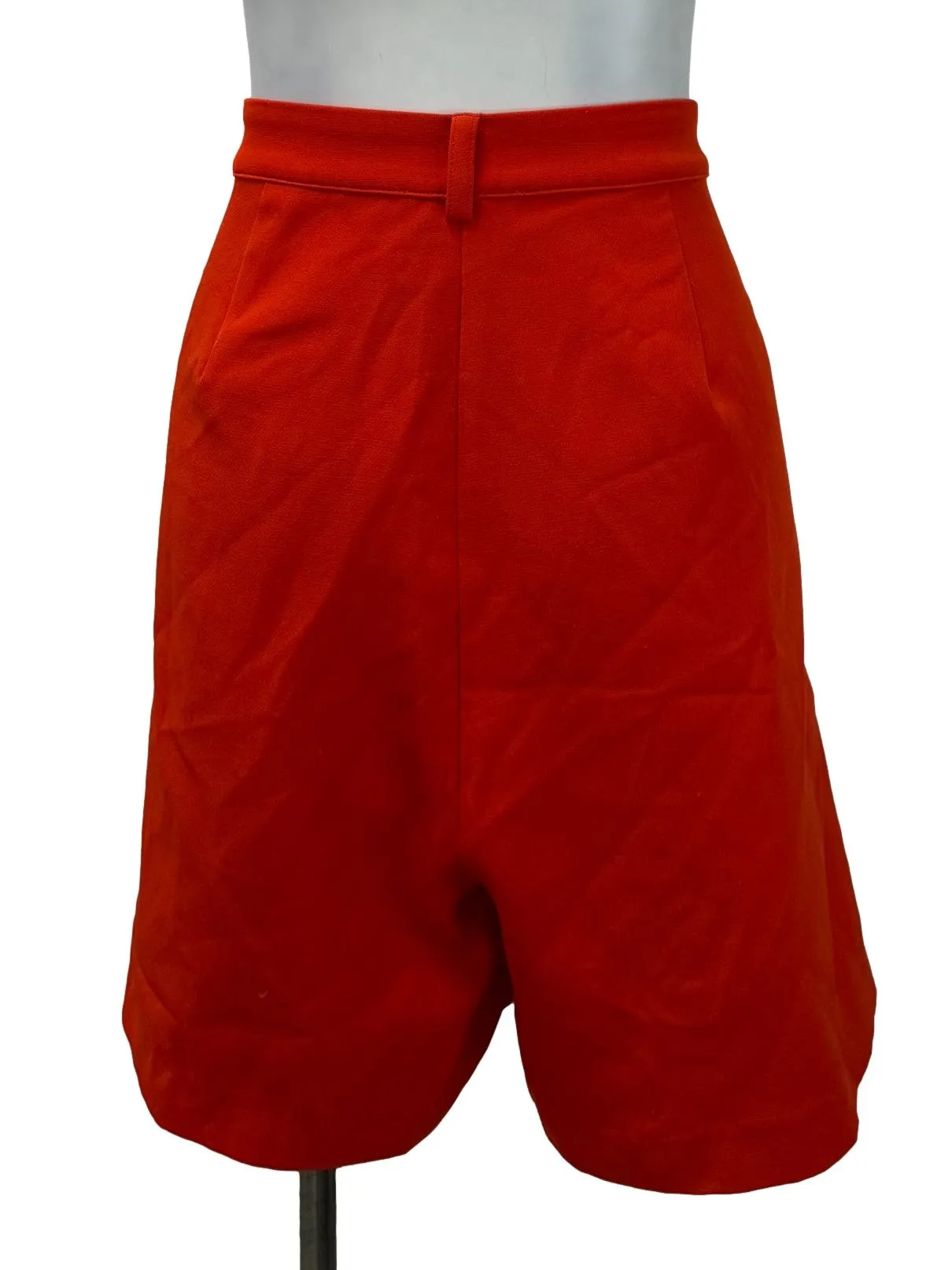 Orange Basic Shorts