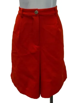 Orange Basic Shorts