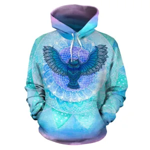 Owl Mandala Hoodie