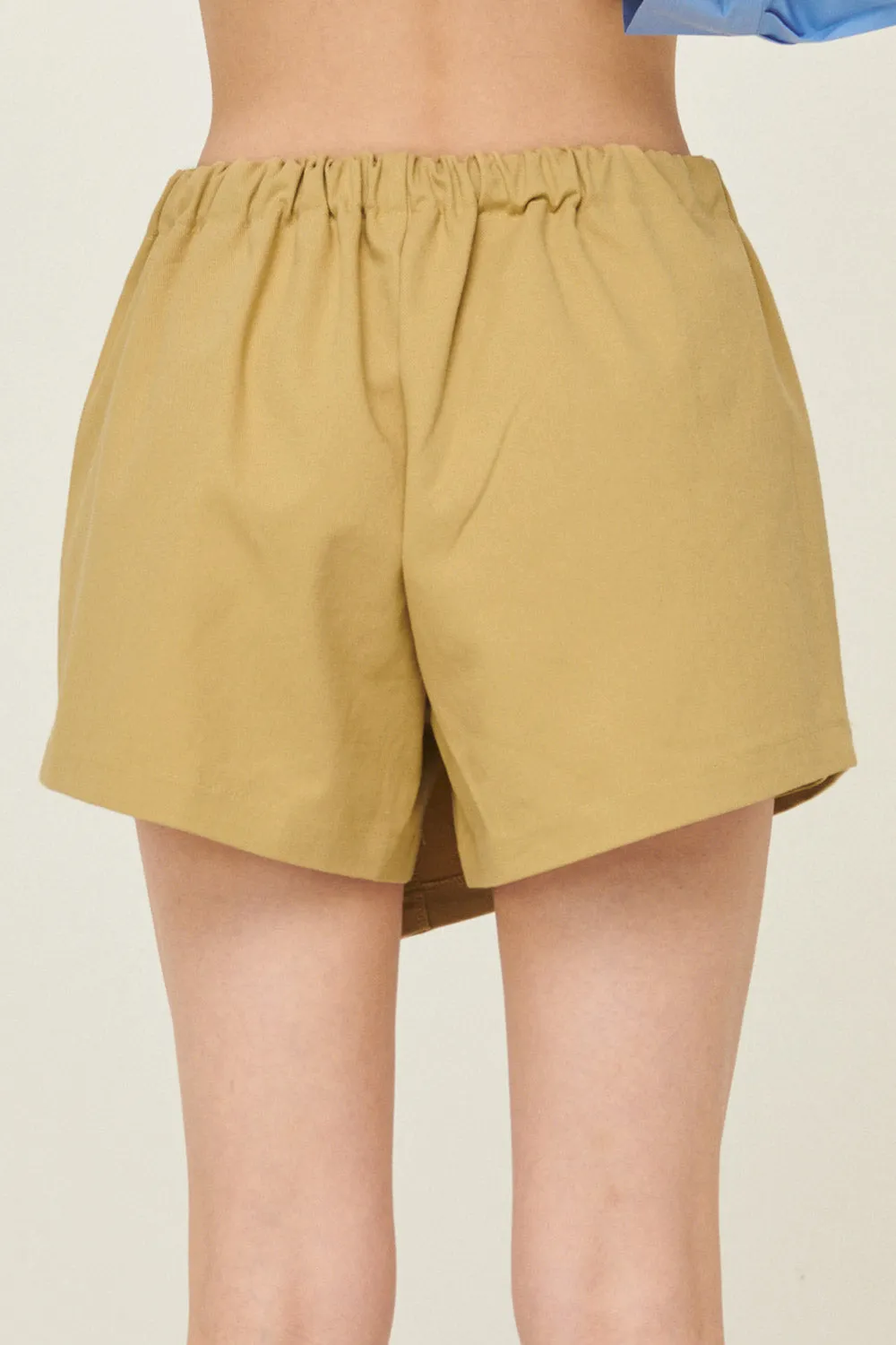 Paige Buttoned Wrap Shorts