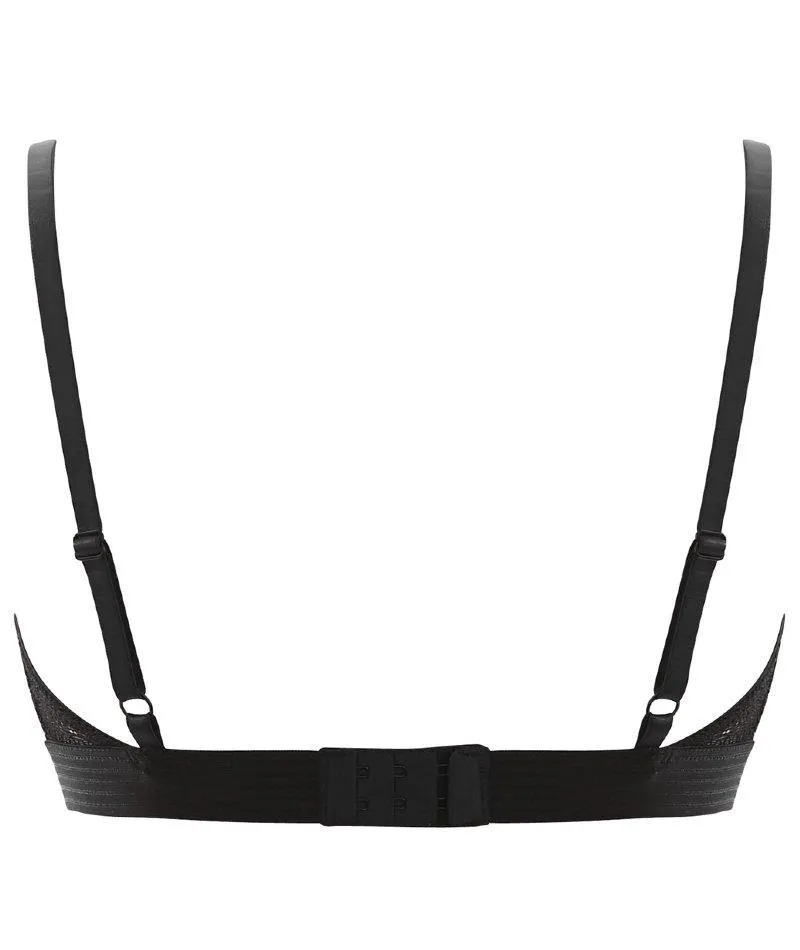 Panache Lyzy Vibe Triangle Wire-free Bra  - Black