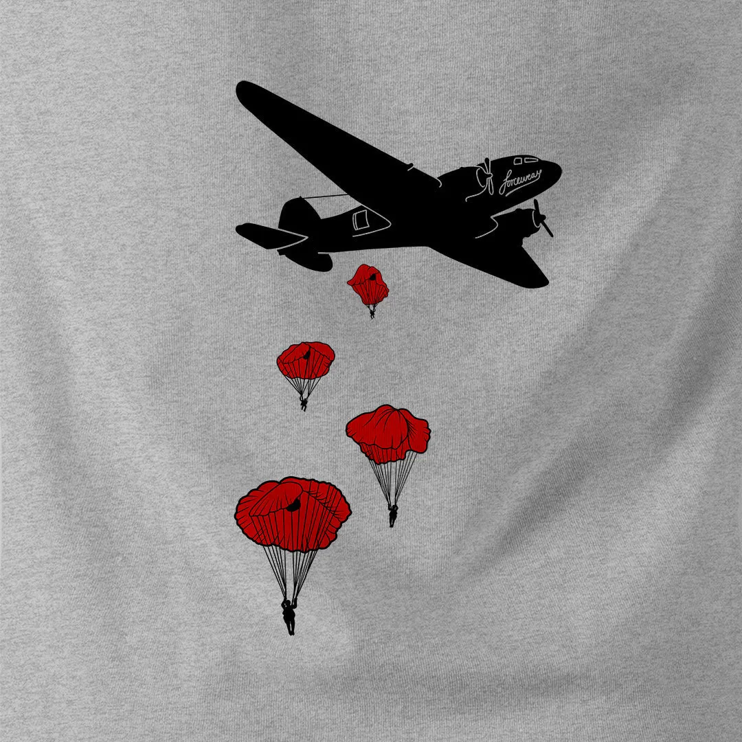 PARA DROP POPPIES TAG HOODIE