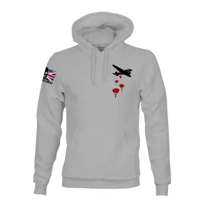 PARA DROP POPPIES TAG HOODIE