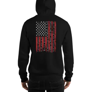 Patriot Pledge of Allegiance Flag Hoodie