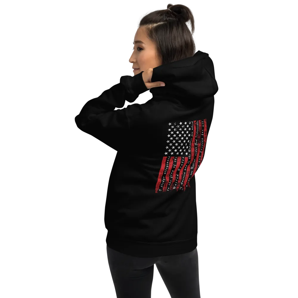 Patriot Pledge of Allegiance Hoodie