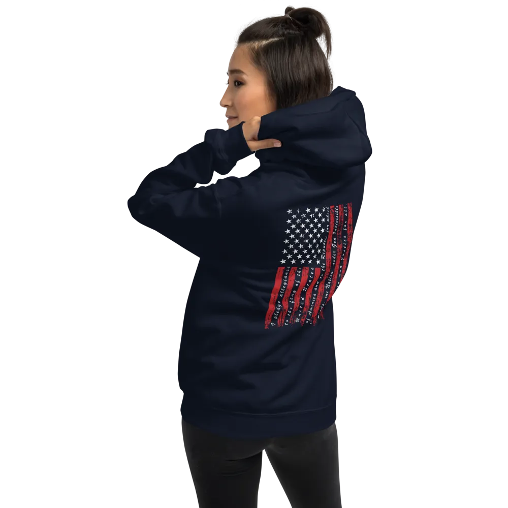 Patriot Pledge of Allegiance Hoodie