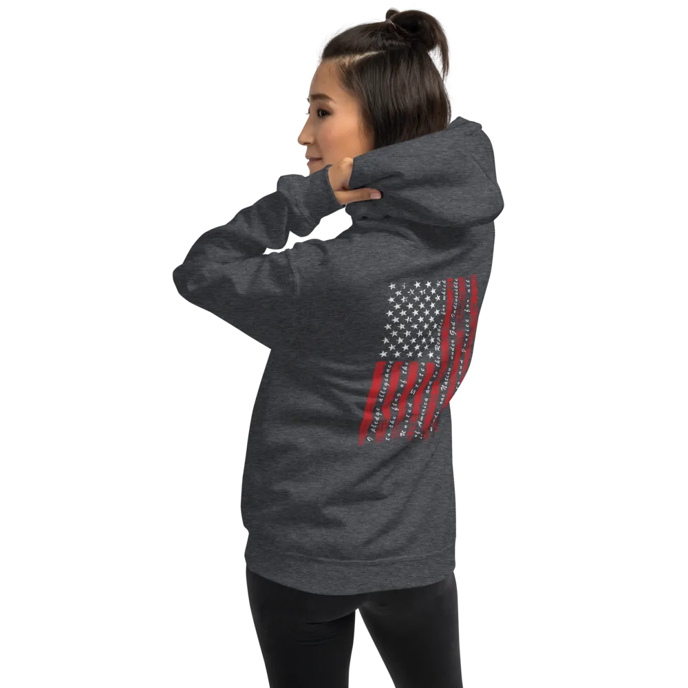 Patriot Pledge of Allegiance Hoodie