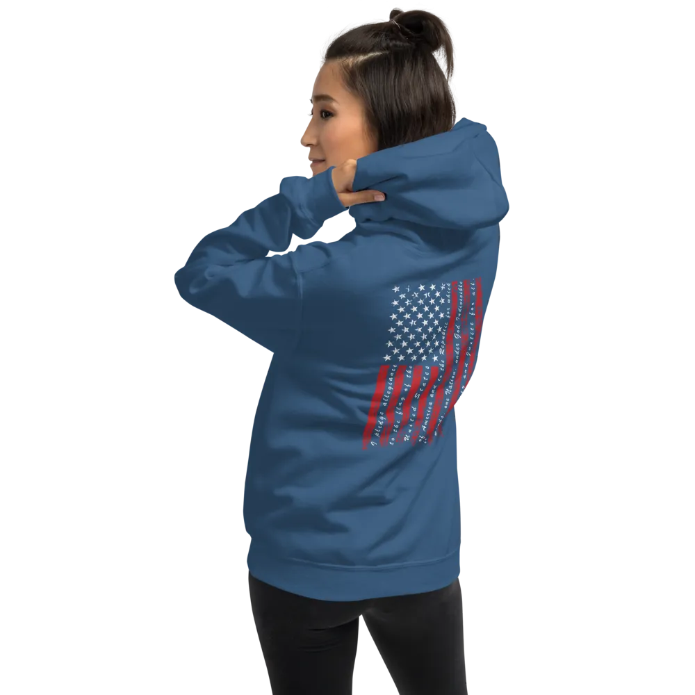 Patriot Pledge of Allegiance Hoodie
