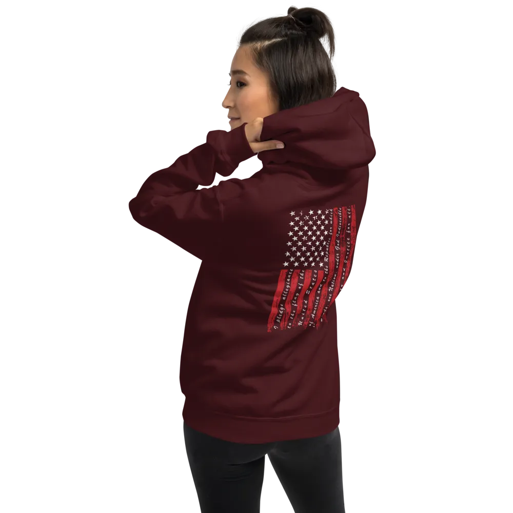 Patriot Pledge of Allegiance Hoodie