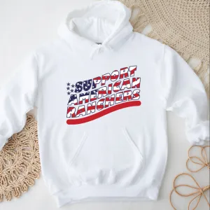 Patriotic Support American Ranchers Hoodie (S-3XL) Unisex - Multiple Colors!