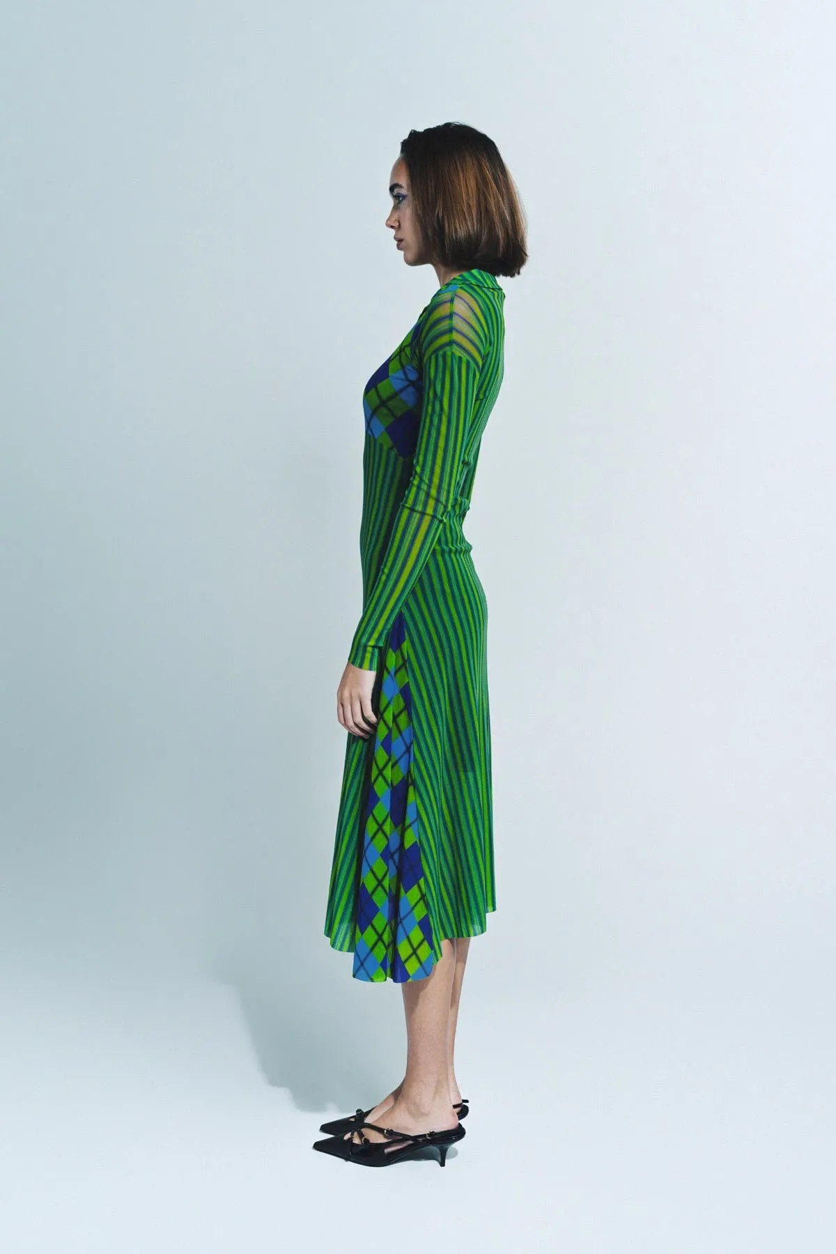 PAULA CANOVAS DEL VAS | POLO MESH DRESS