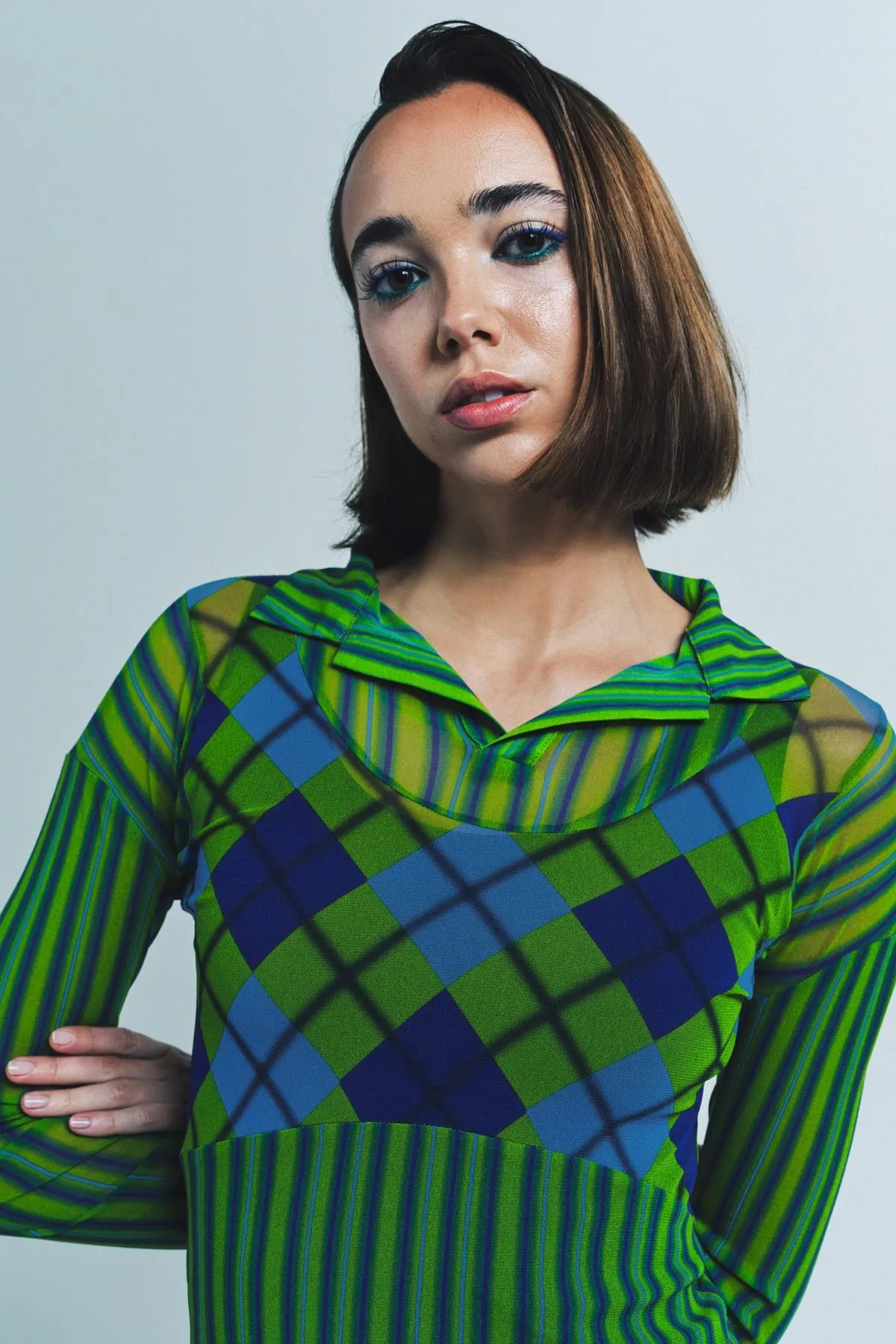 PAULA CANOVAS DEL VAS | POLO MESH DRESS