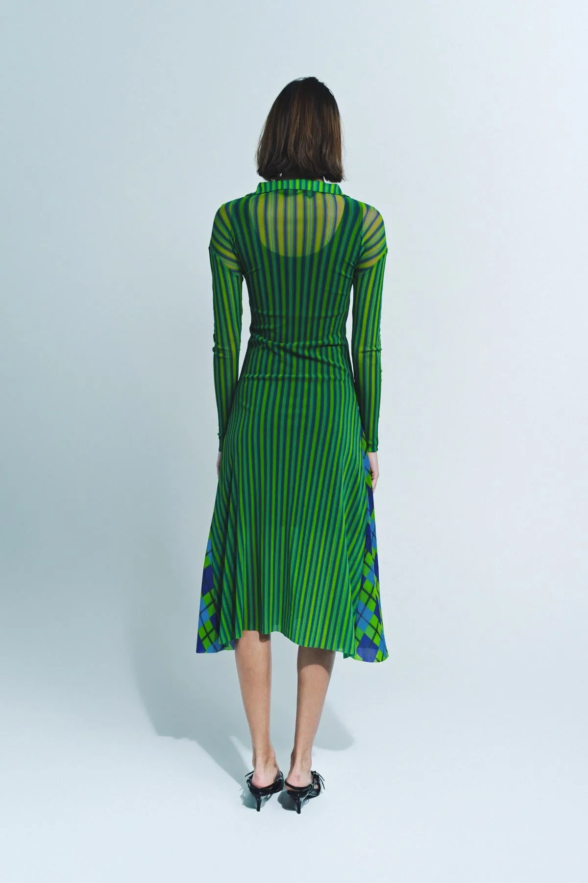 PAULA CANOVAS DEL VAS | POLO MESH DRESS