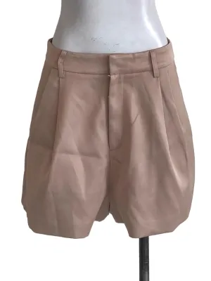 Peach Silk Shorts