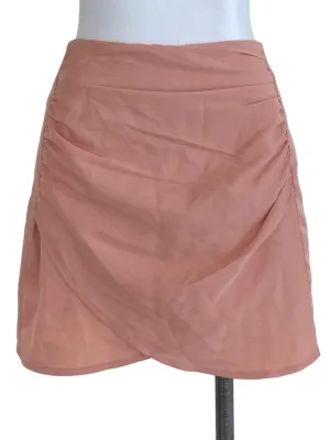 Peach Wrap Skort