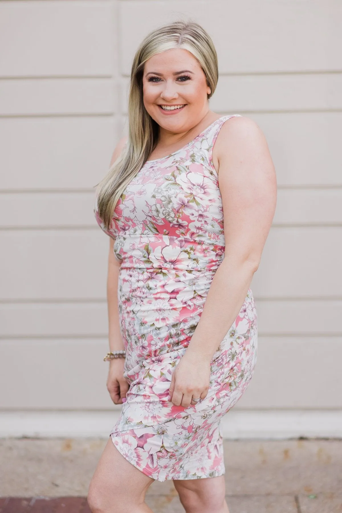Petal Perfection Dress- Ivory