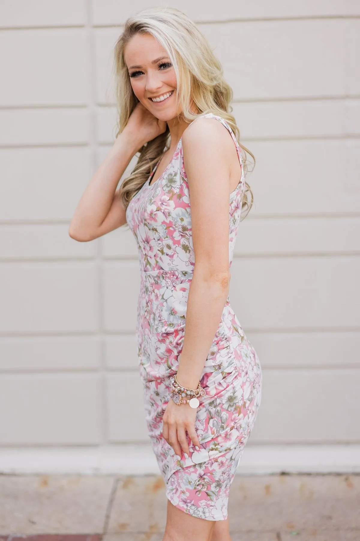 Petal Perfection Dress- Ivory