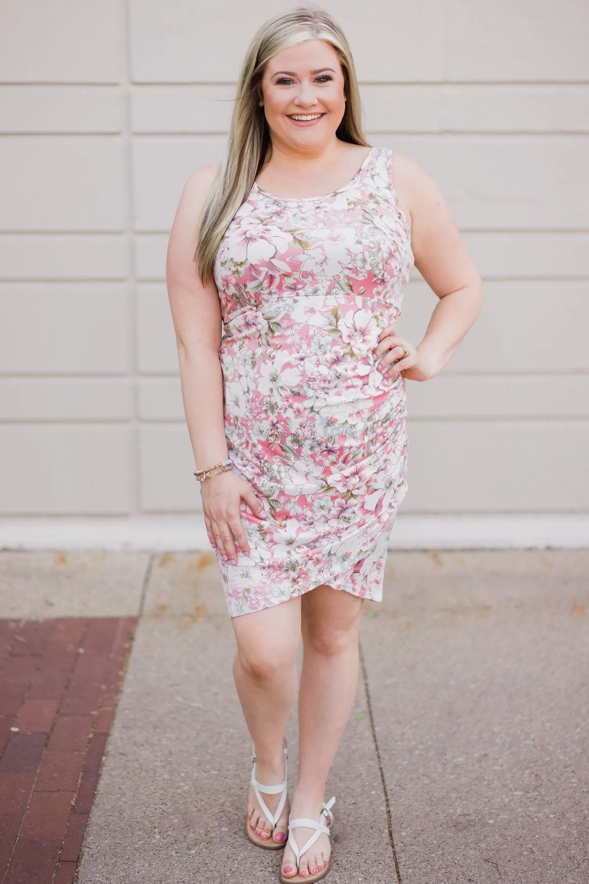 Petal Perfection Dress- Ivory