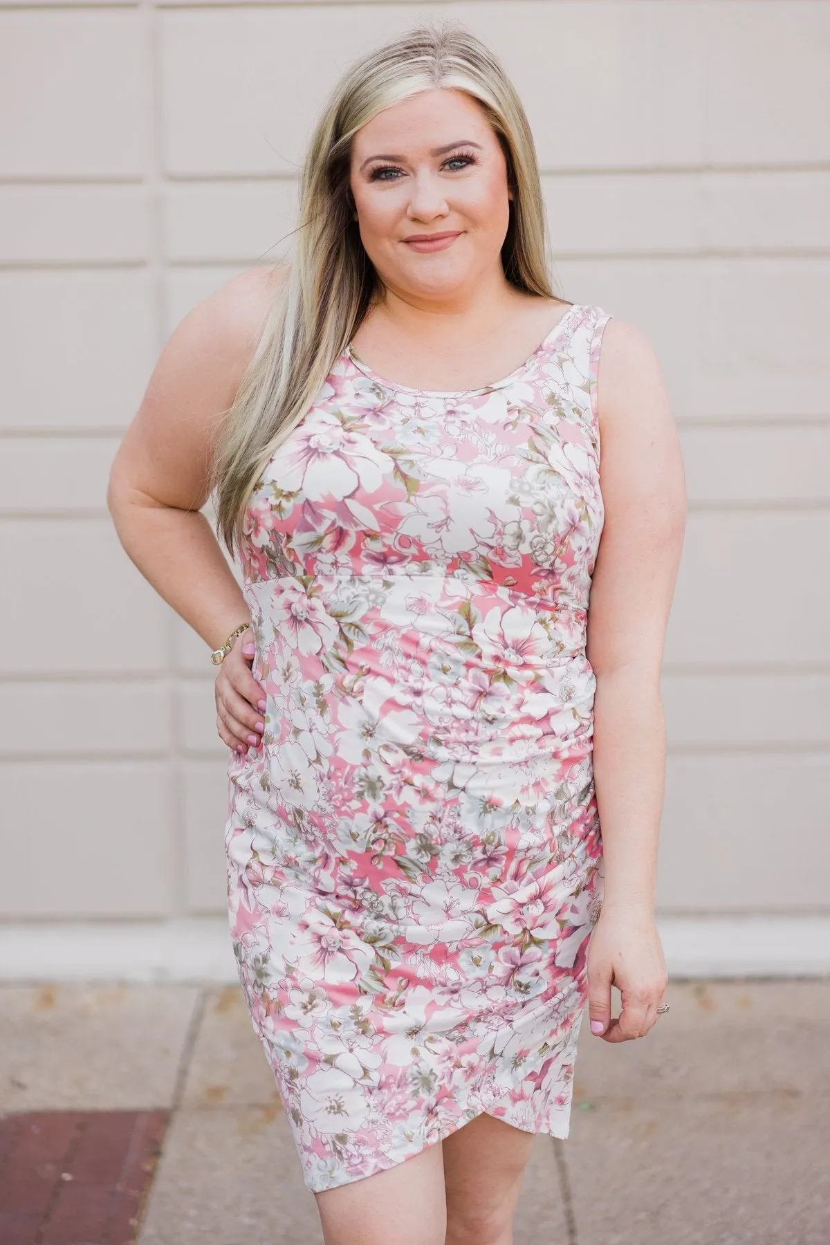 Petal Perfection Dress- Ivory