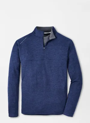 Peter Millar Mens Performance Quarter-Zip - NAVY