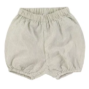 Pigeon Organics Seersucker Bloomers Green