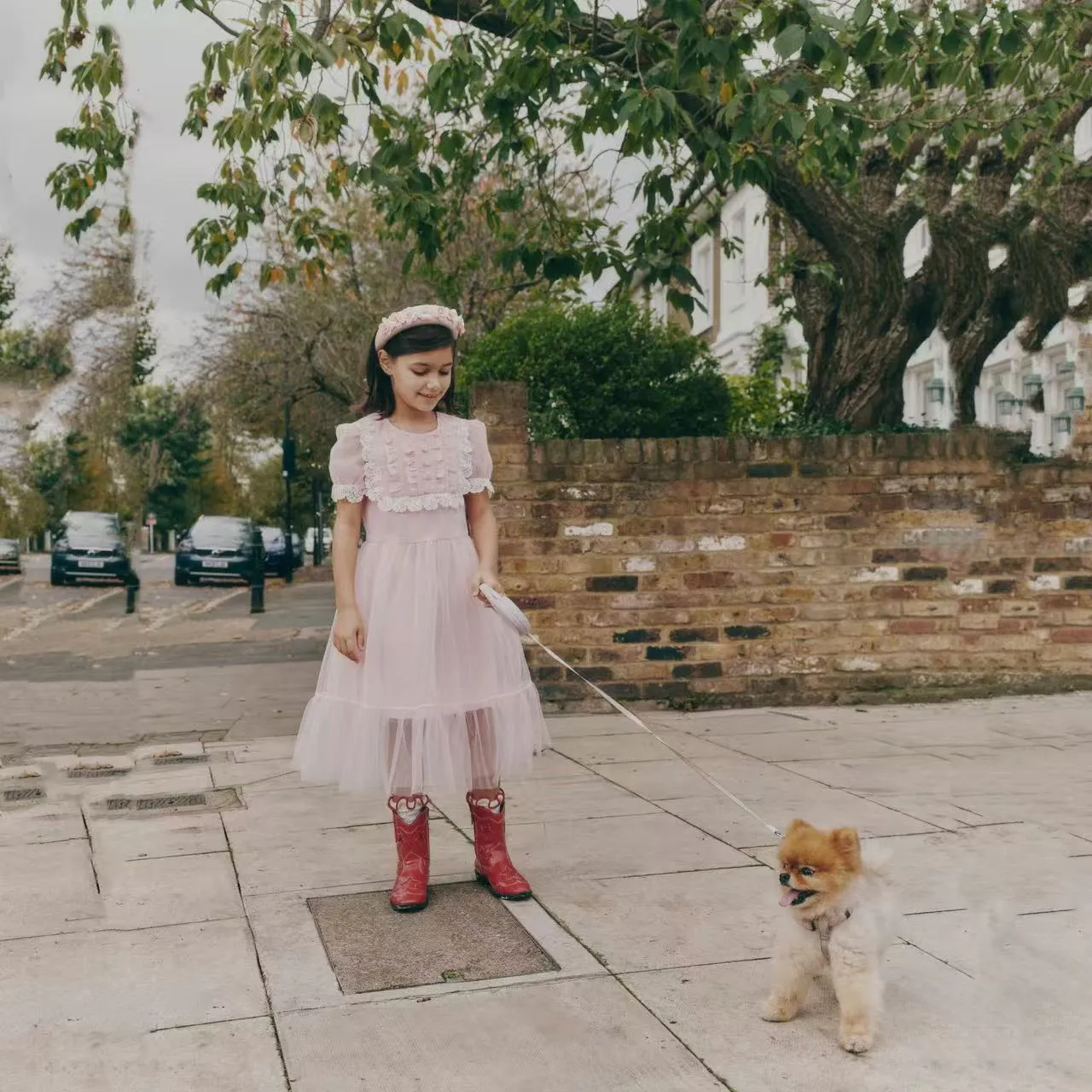 PINK TULLE DRESS
