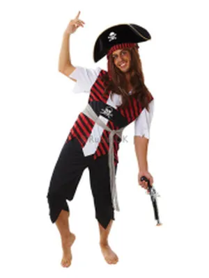 Pirate Man Costume Size Std