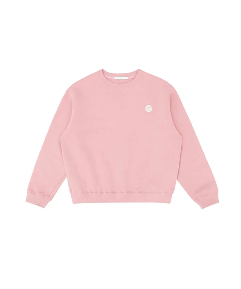 PIV'VEE Logo Sweatshirt - Bubble Pink