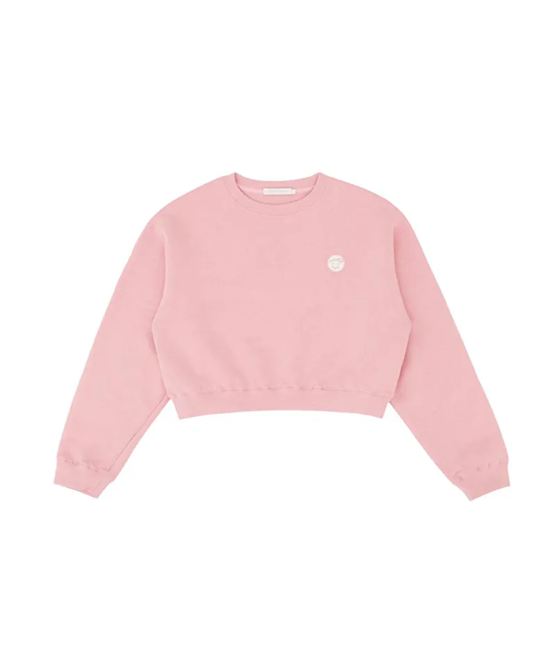 PIV'VEE Logo Sweatshirt - Bubble Pink