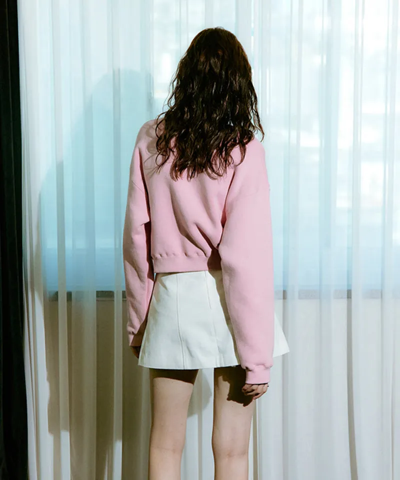 PIV'VEE Logo Sweatshirt - Bubble Pink