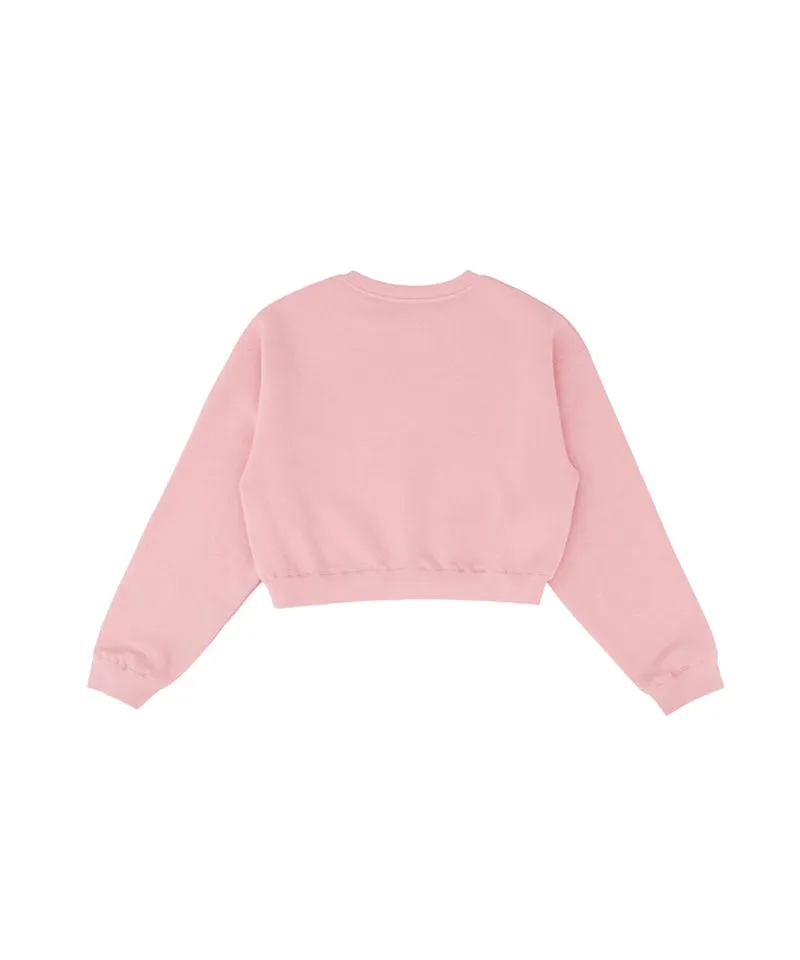PIV'VEE Logo Sweatshirt - Bubble Pink