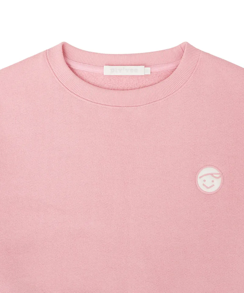 PIV'VEE Logo Sweatshirt - Bubble Pink