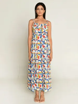 Ponzo Halter Neck Maxi
