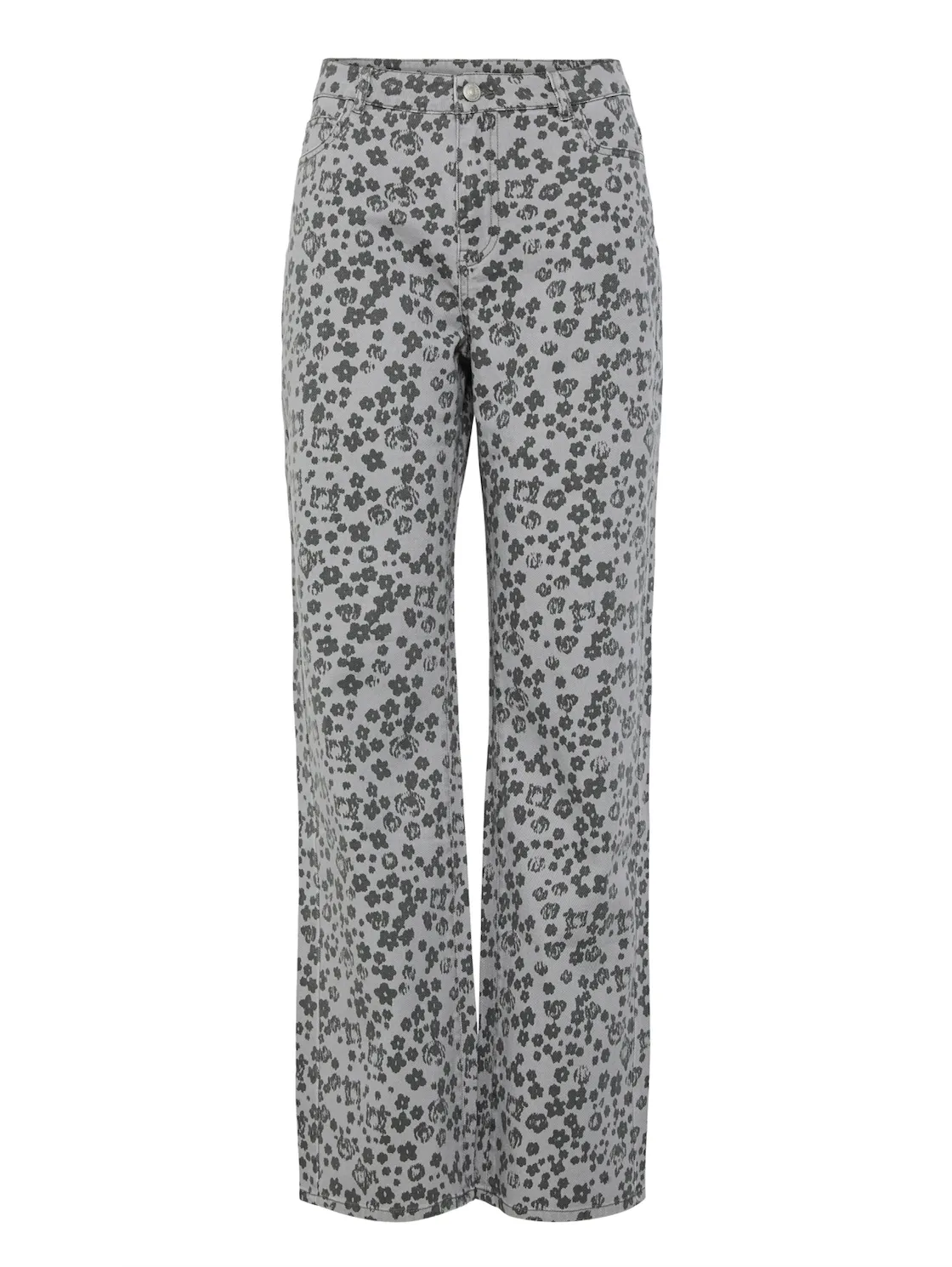 Portia straight pants grey