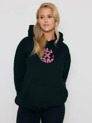 Premium Heavyweight Hoodie - Nurse John x La fondation cancer du sein du Québec - Noir