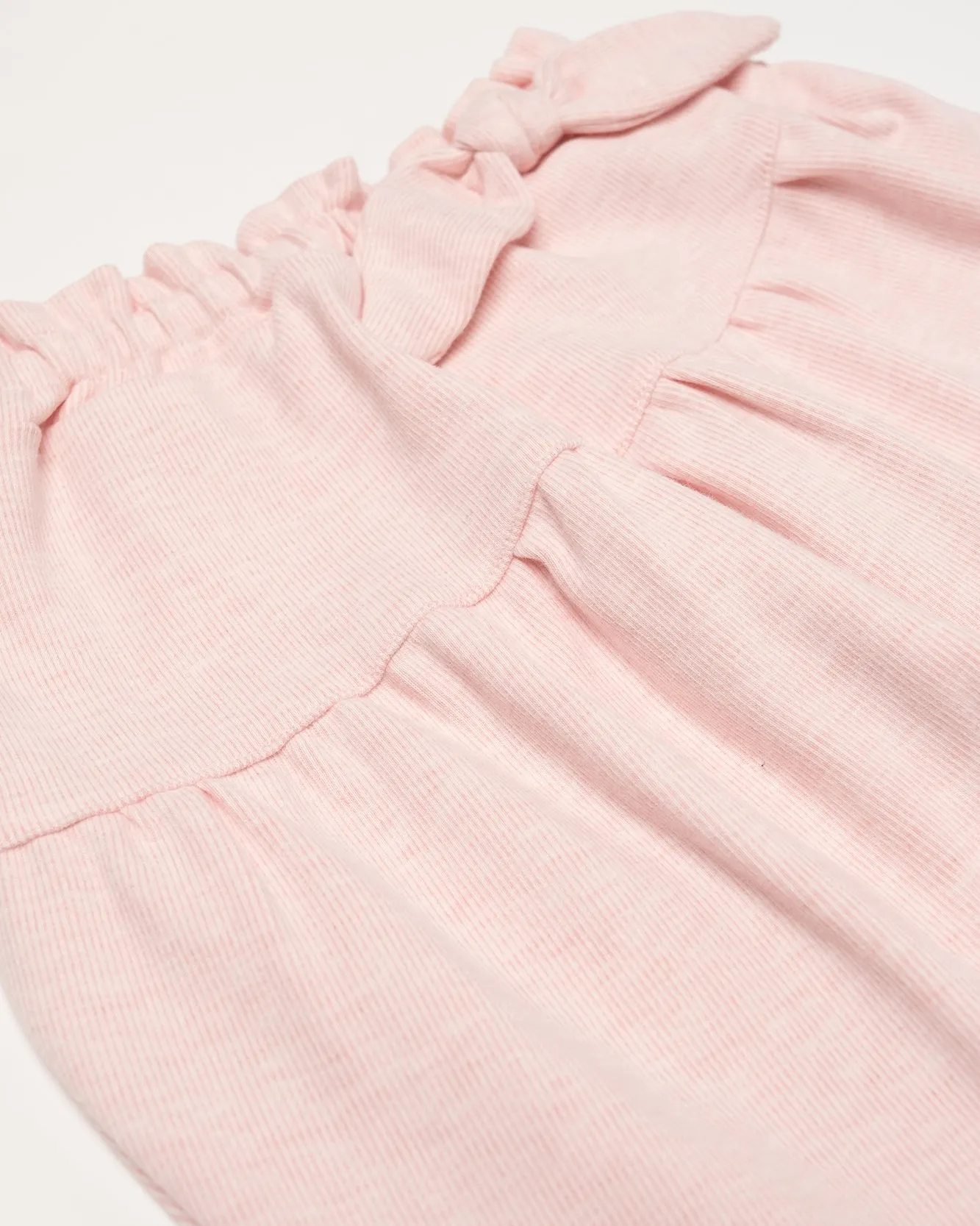 Puffy Ruffle Trim Pants