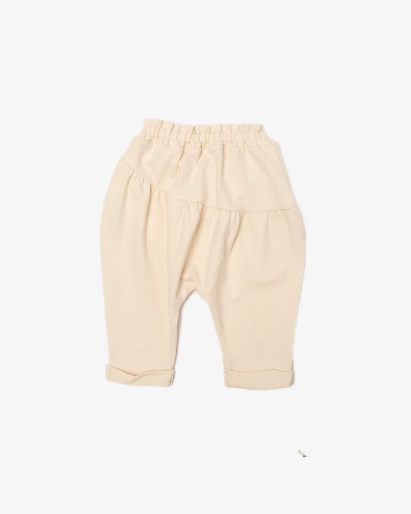 Puffy Ruffle Trim Pants