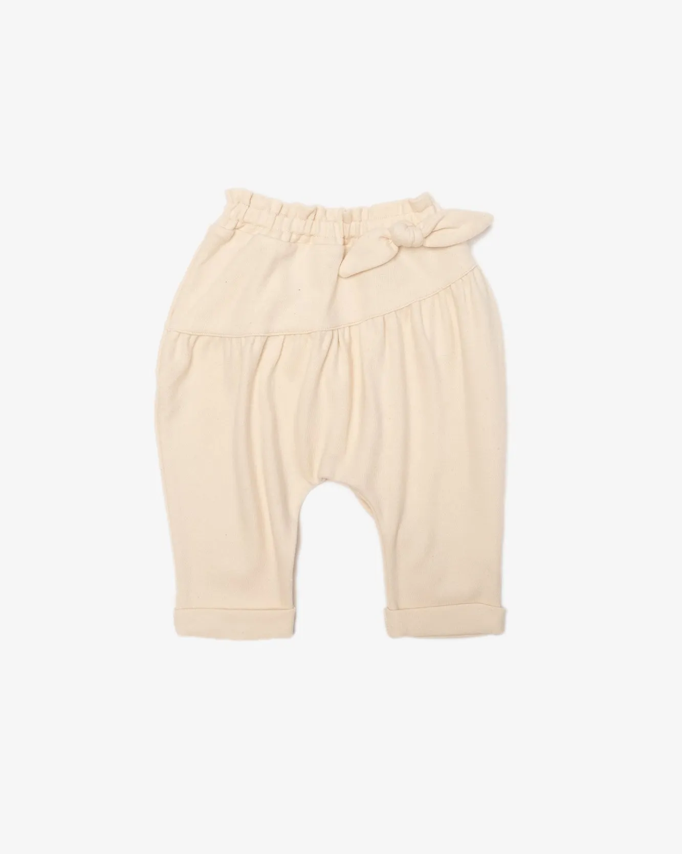 Puffy Ruffle Trim Pants
