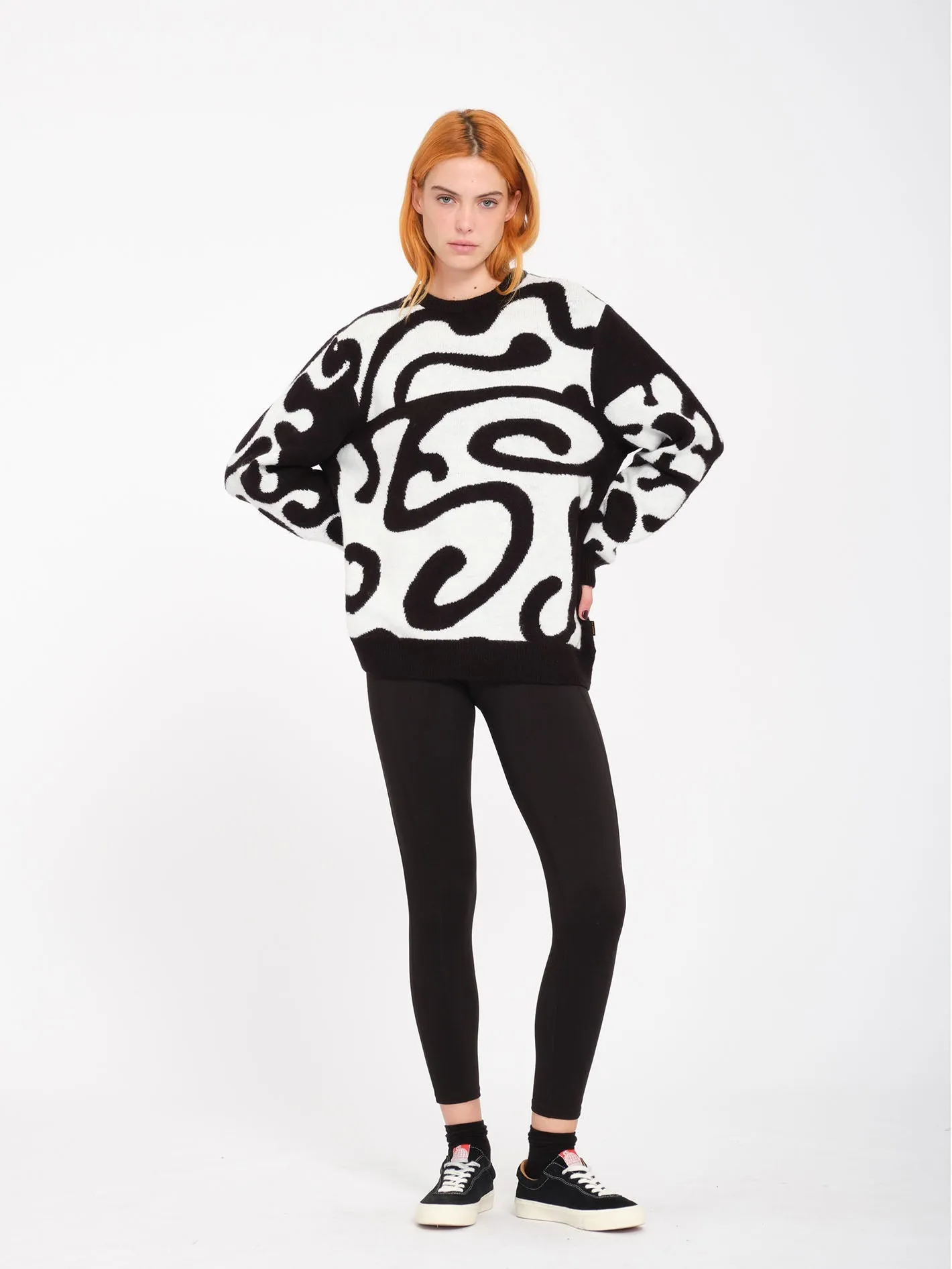 Pull Zephyr - BLACK WHITE