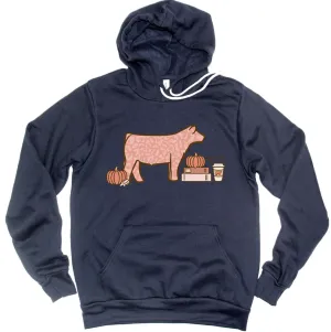 Pumpkin Spice Steer Hoodie (S-3XL) Unisex - Multiple Colors!