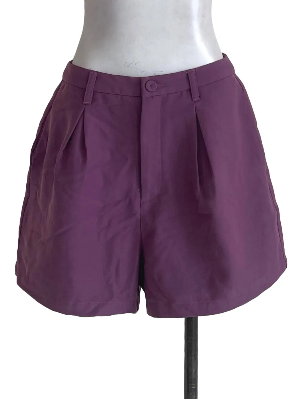 Purple Plain Shorts TCL