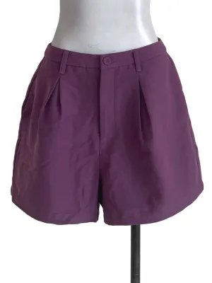 Purple Plain Shorts TCL