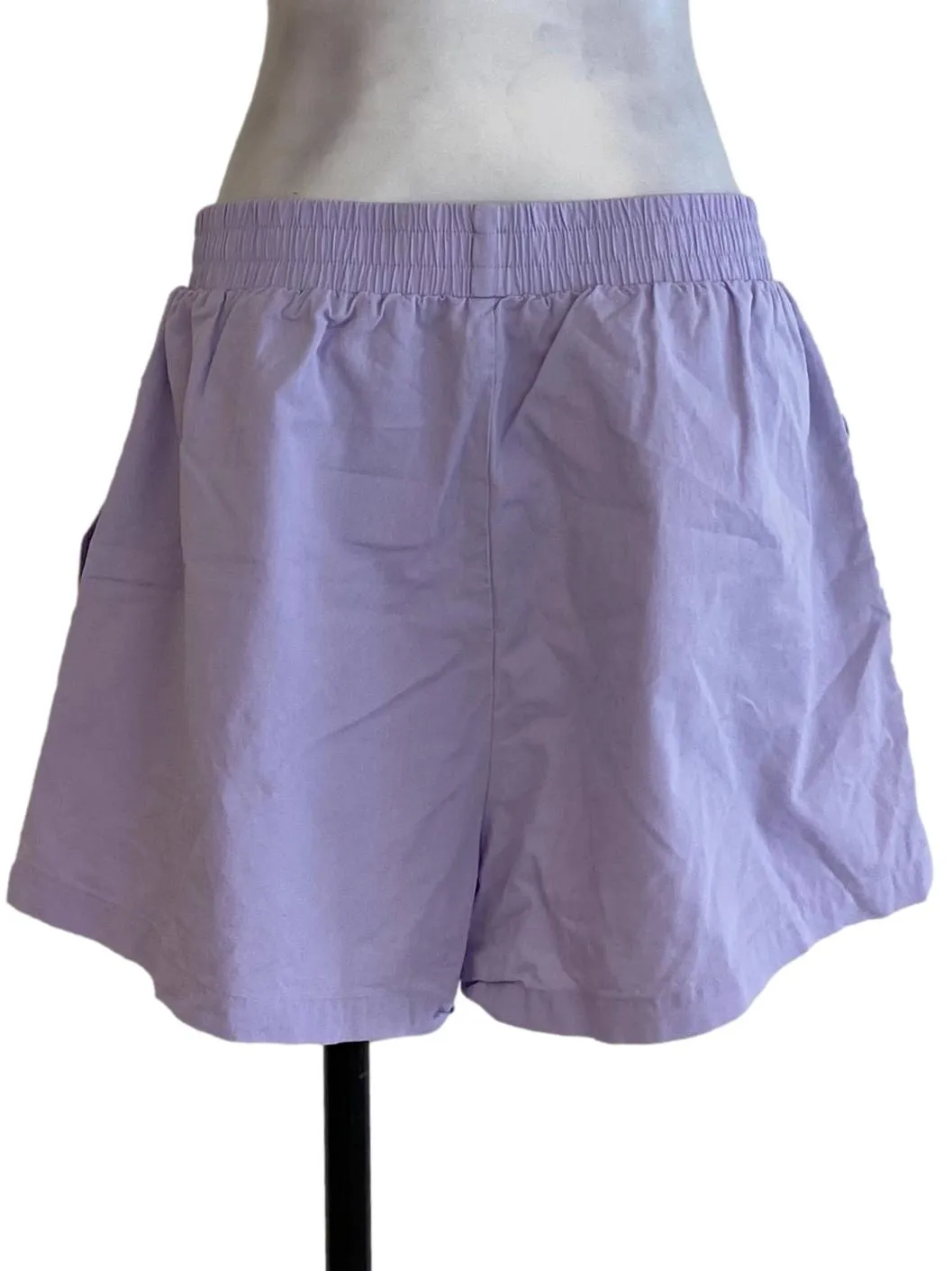 Purple Plain Shorts