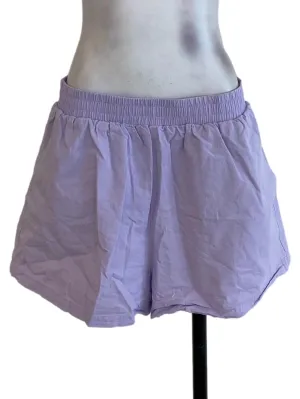Purple Plain Shorts
