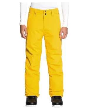 Quiksilver Yth Estate Pant - Sulphur
