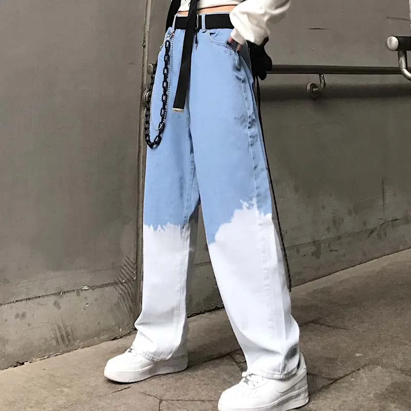 "BLUE WHITE GRADIENT" JEANS N030301