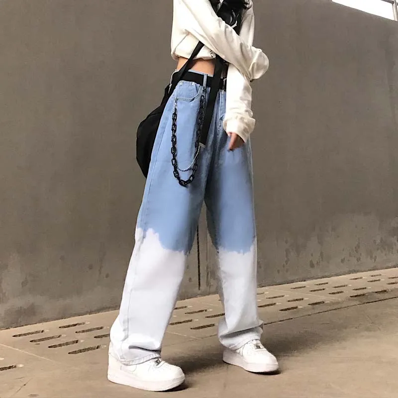 "BLUE WHITE GRADIENT" JEANS N030301