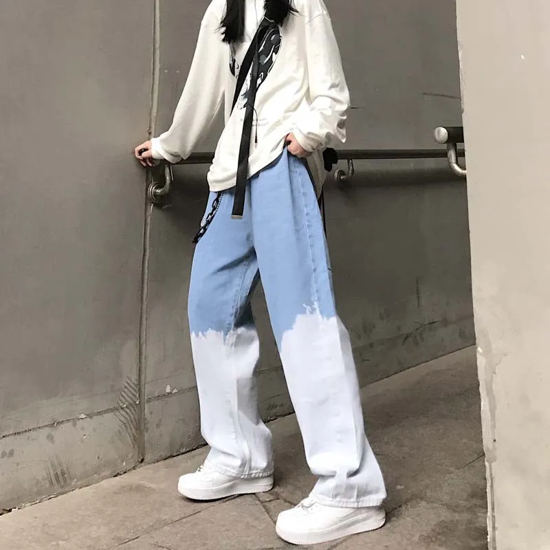 "BLUE WHITE GRADIENT" JEANS N030301