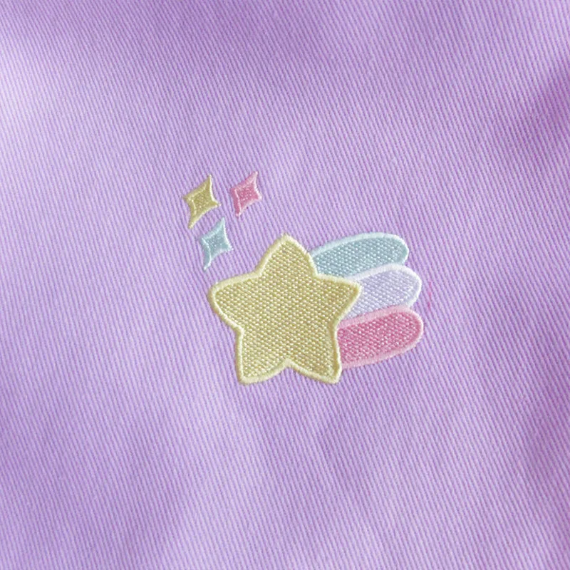 "CUTE PURPLE STAR" PANTS K081802